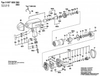 Bosch 0 607 689 500 ---- Impact Wrench Spare Parts